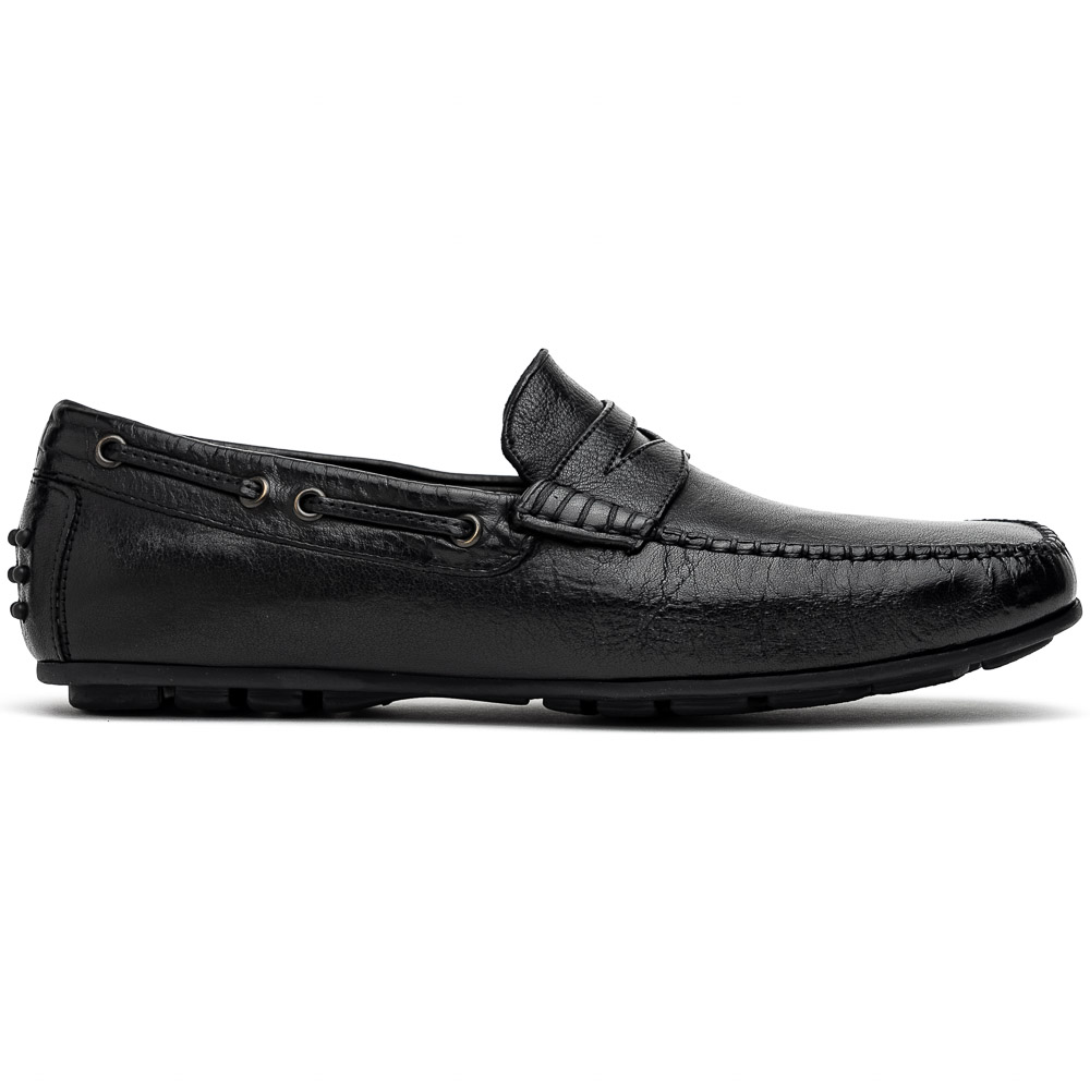 Calzoleria Toscana 2515 Driving Loafers Black Image