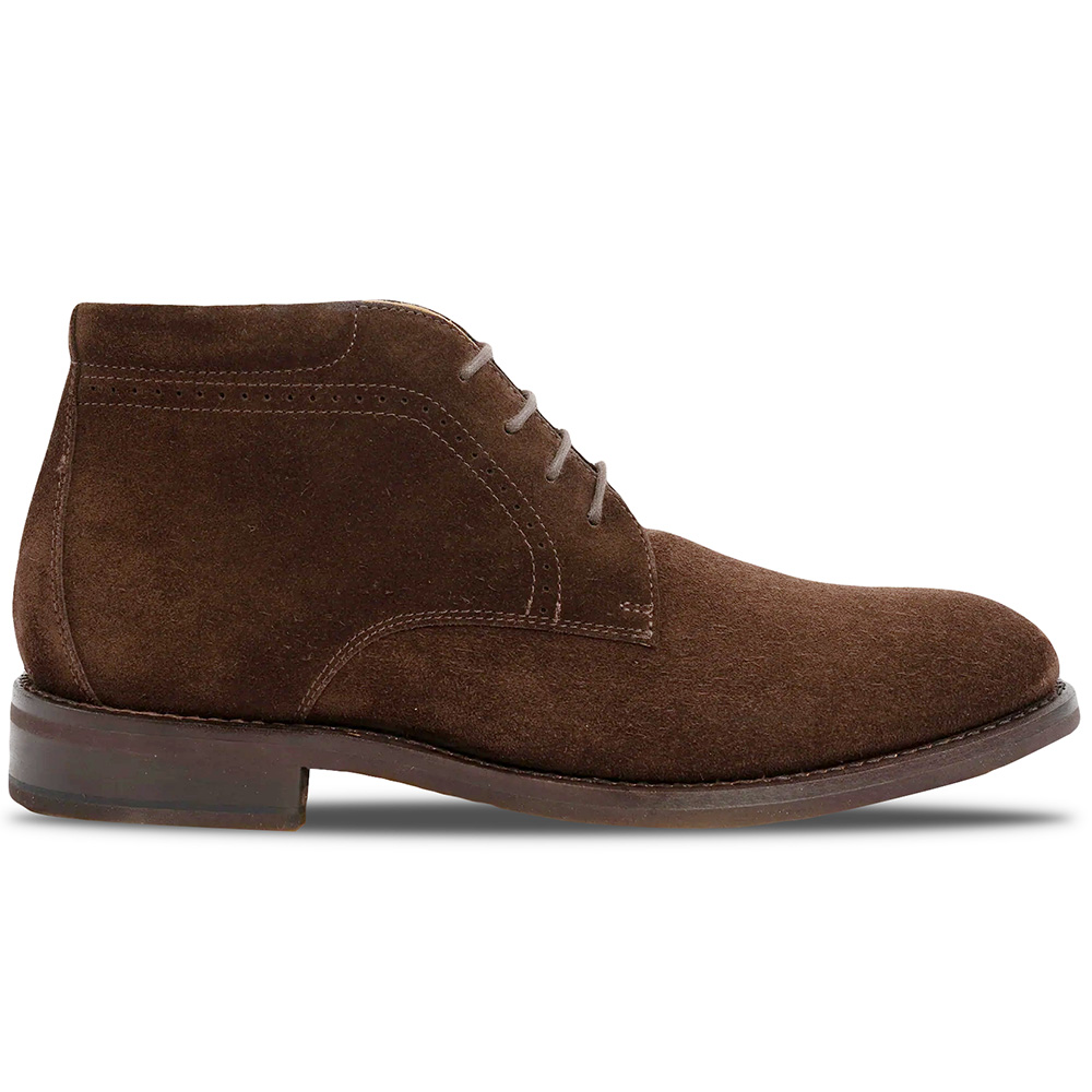 Calzoleria Toscana Croci Suede Ankle Demi Boot Brown Image