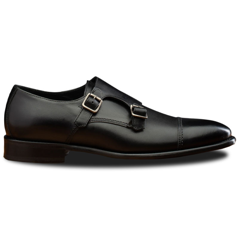 Calzoleria Toscana 6582 Monk Strap Shoes Black Image