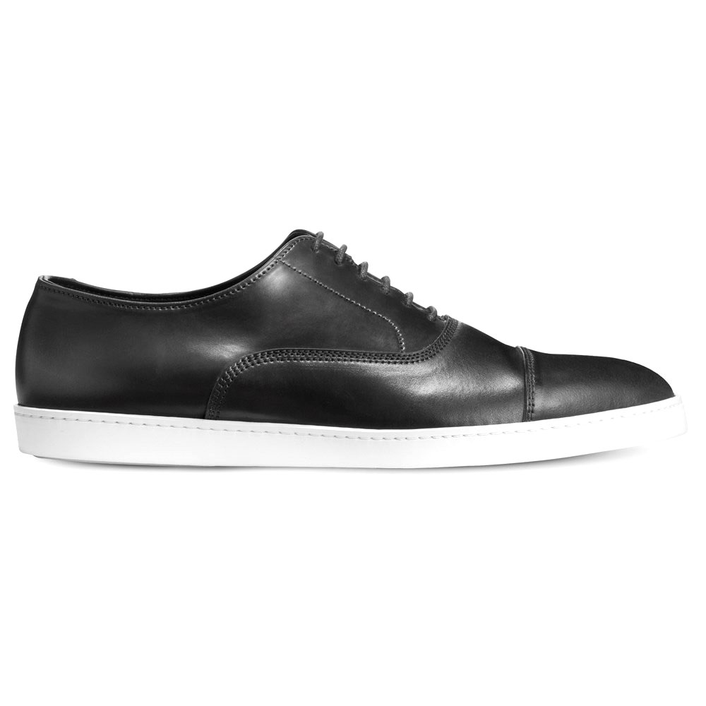 Allen Edmonds Park Avenue Shell Cordovan Oxford Dress Sneaker Black (4503) Image