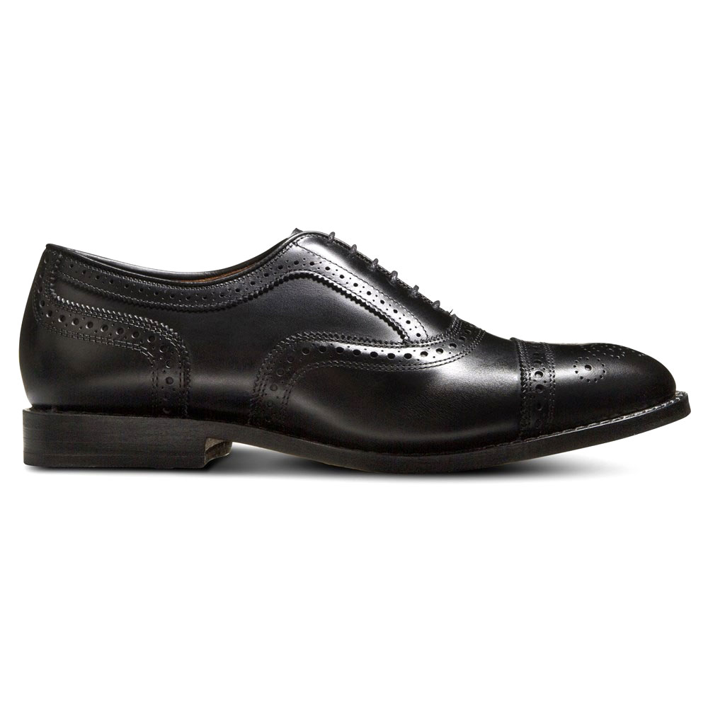 Allen Edmonds Strand Leather Cap-toe Oxford Dress Shoe Black (6115) Image
