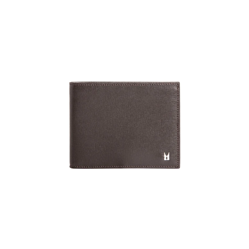 Moreschi Leather Horizontal Wallet Brown Image