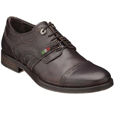 Bacco Bucci Brancato Cap Toe Shoes Dark Brown Image