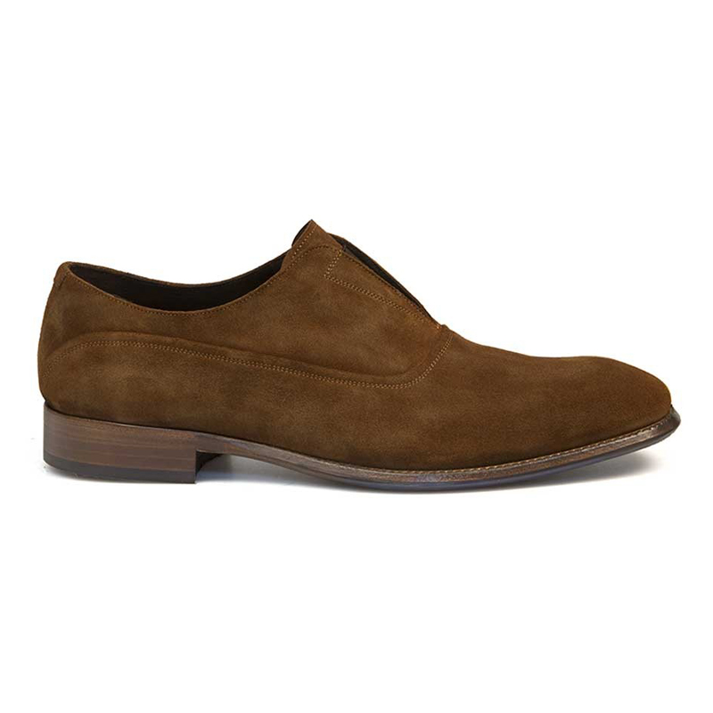 Bacco Bucci Frossi Suede Shoes Tan Image