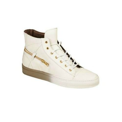 Bacco Bucci Teo High Top Sneakers White Image