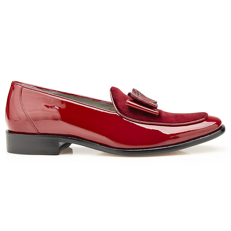 Belvedere Cruz Patent Leather Shoes Red Image