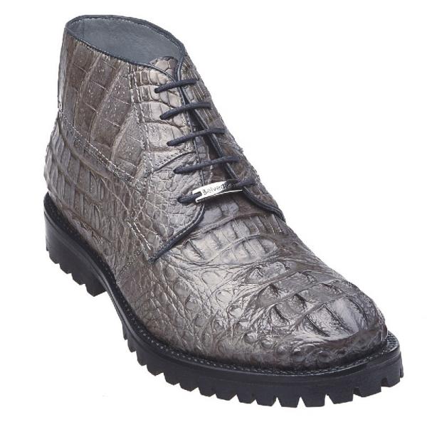 Belvedere Orso Hornback Chukka Boots Gray Image
