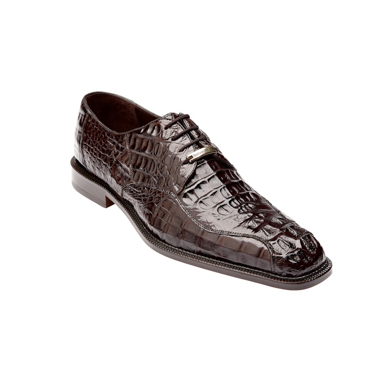 Belvedere Chapo Hornback Lace Up Shoes Brown Image