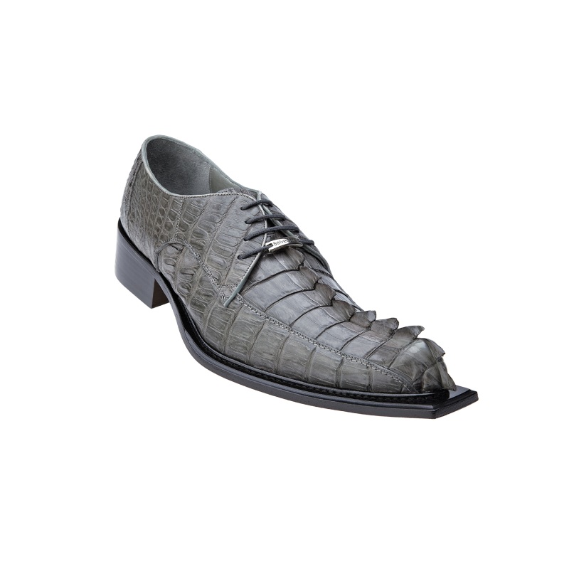 Belvedere Zeno Hornback Shoes Antique Gray Image