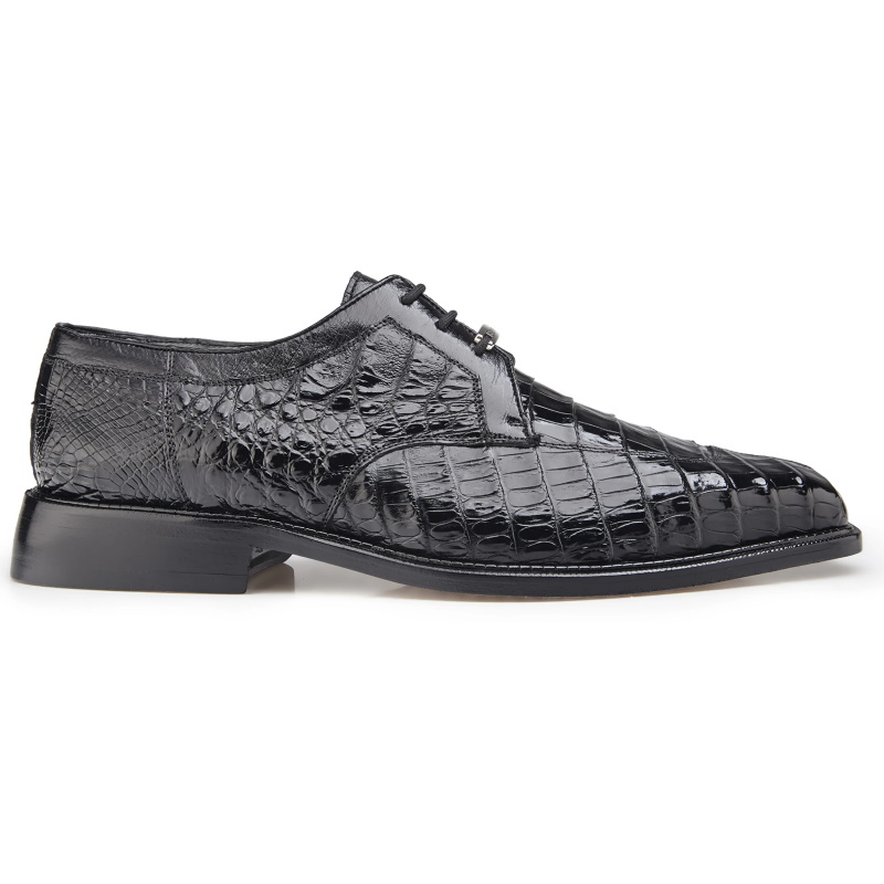 Belvedere Susa Crocodile/Ostrich Shoes Black Image
