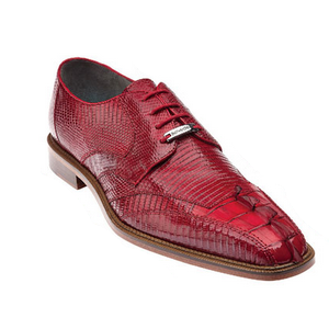 Belvedere Topo Hornback & Lizard Shoes Red Image