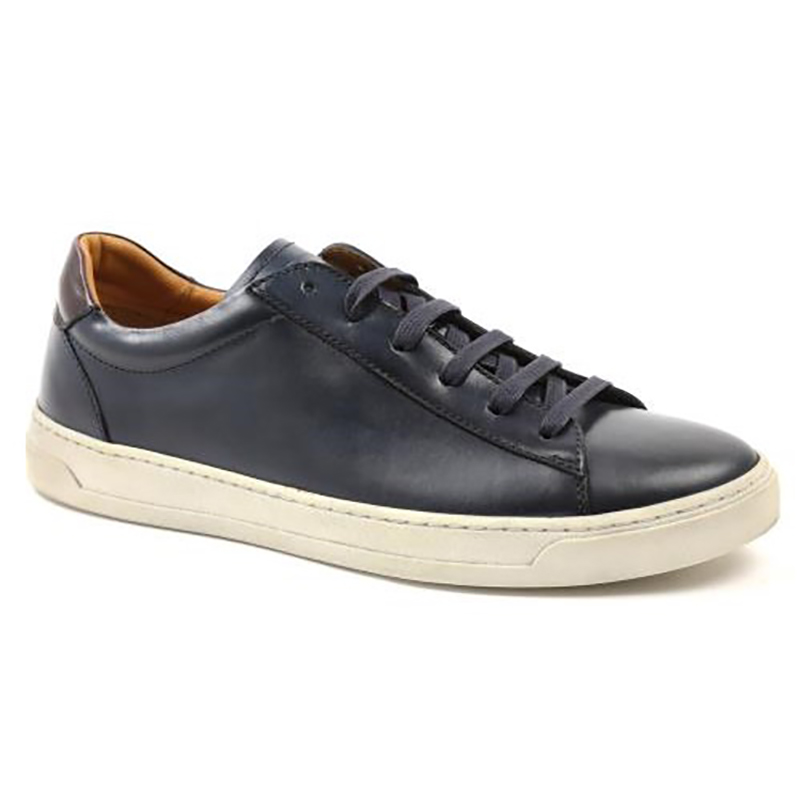 Bruno Magli Dante Lace-up Sneakers Navy Image
