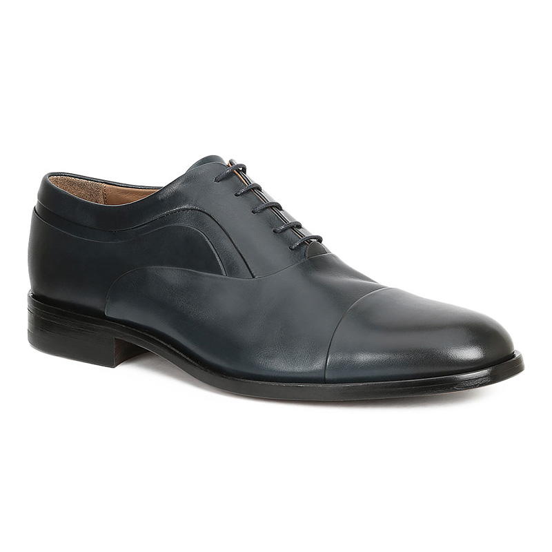 Bruno Magli Sassiolo Oxford Shoes Navy Image