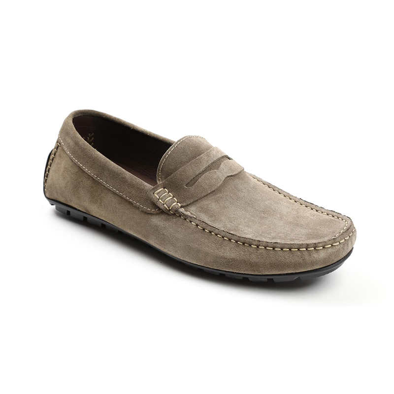Bruno Magli Xeleste Penny Loafer Taupe Suede Image