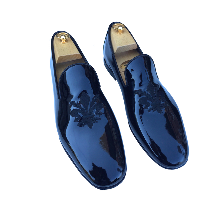 Calzoleria Toscana 4983 Patent Leather Evening Shoe Black Image