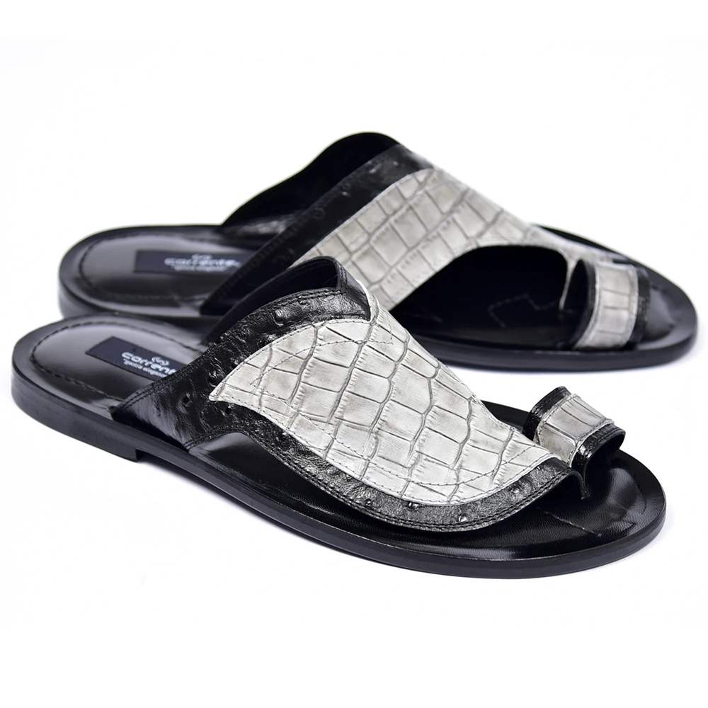 Corrente C0061-5831 Sandals Black/Grey Image