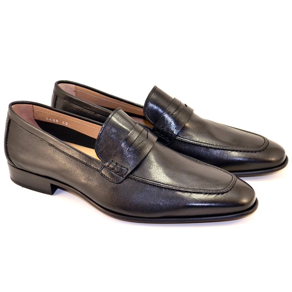 Corrente C174-4428-1 Penny Loafers Navy Image