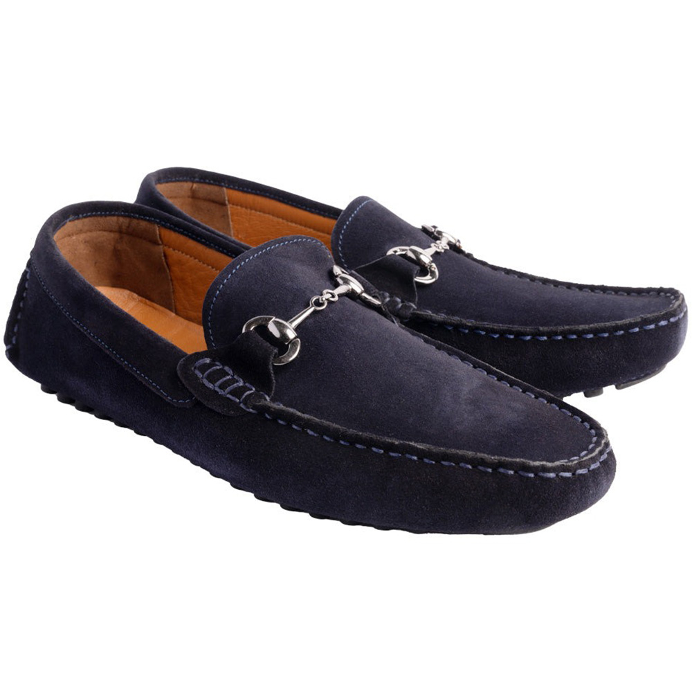 Corrente P000913 Palm Beach Suede Drivers Navy Image