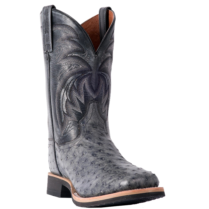 Dan Post DP3984 Philsgood Full Quill Ostrich Boots Grey Image