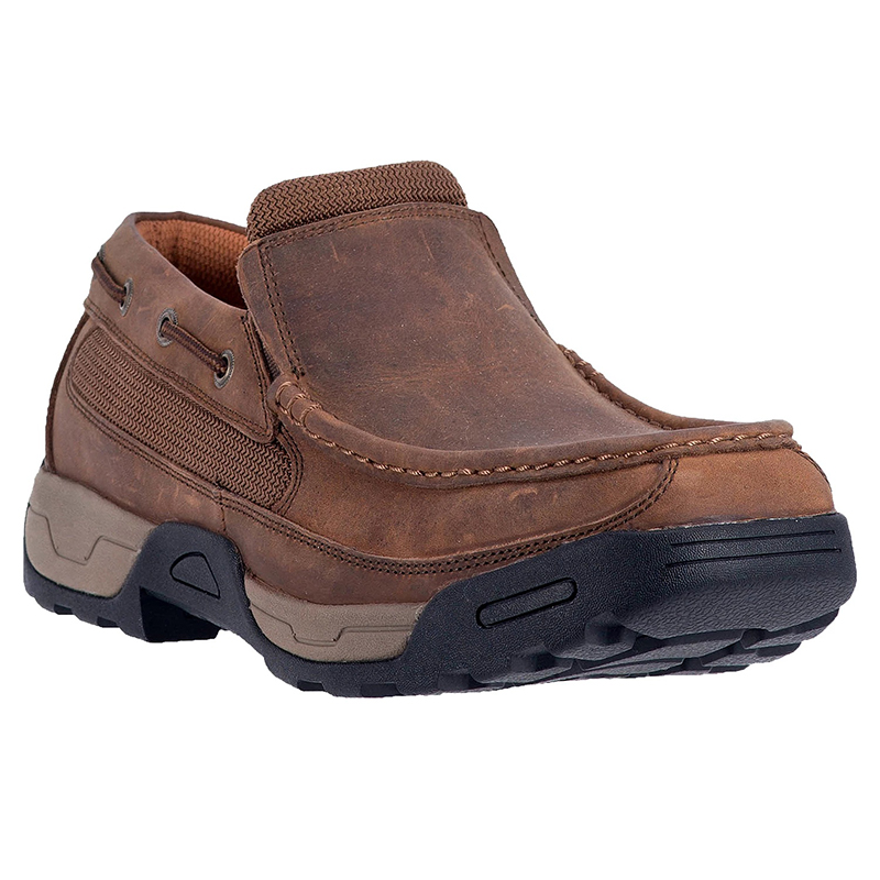 Dan Post DP67681 Armstrong Steel Toe Leather Shoes Tan Image