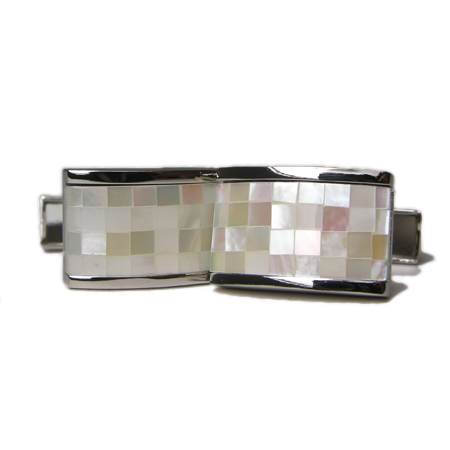 Daniel Dolce Mosaic Mother of Pearl Cufflinks BV566W Image