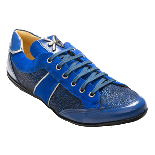 David X Sting Stingray Sneakers Blue Image