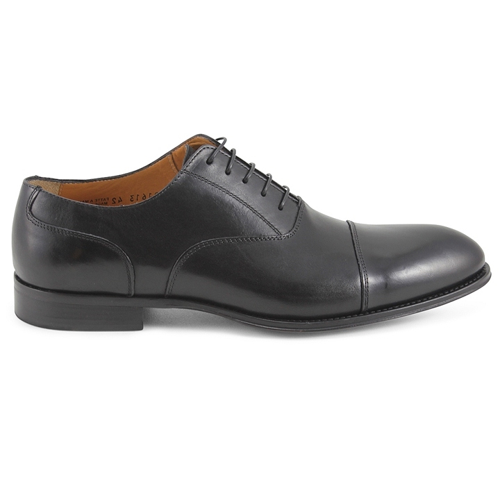 Dogen Bonari R1613 Cap Toe Shoes Black Image