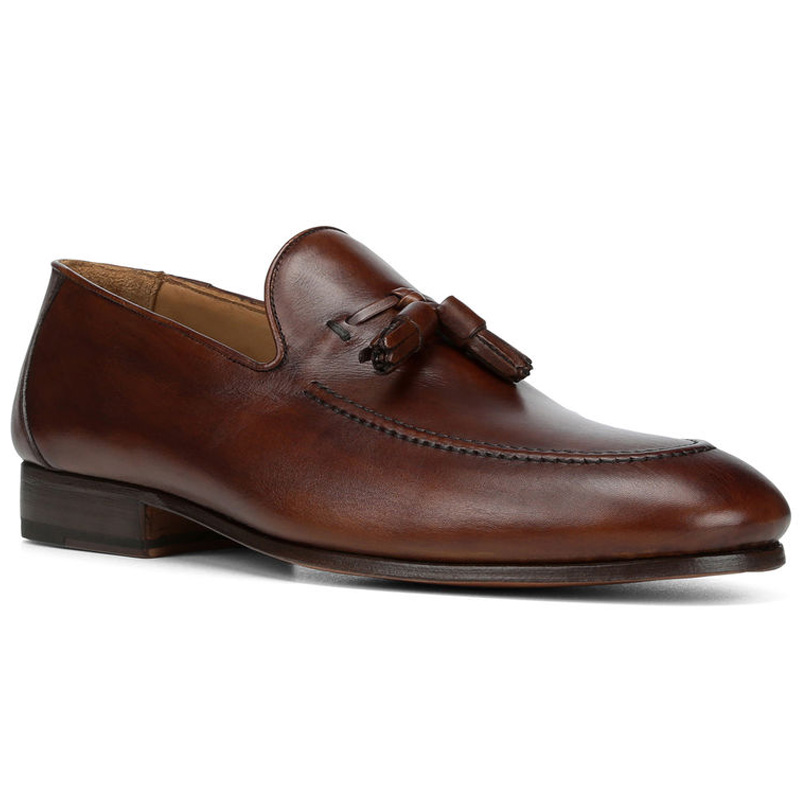 Donald Pliner Ario Calf Loafer Shoe Brown Image