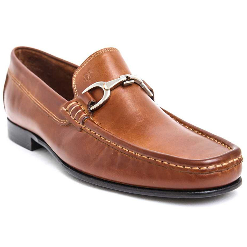Donald Pliner Darrin Dipped Calf Loafer Shoe Saddle Image