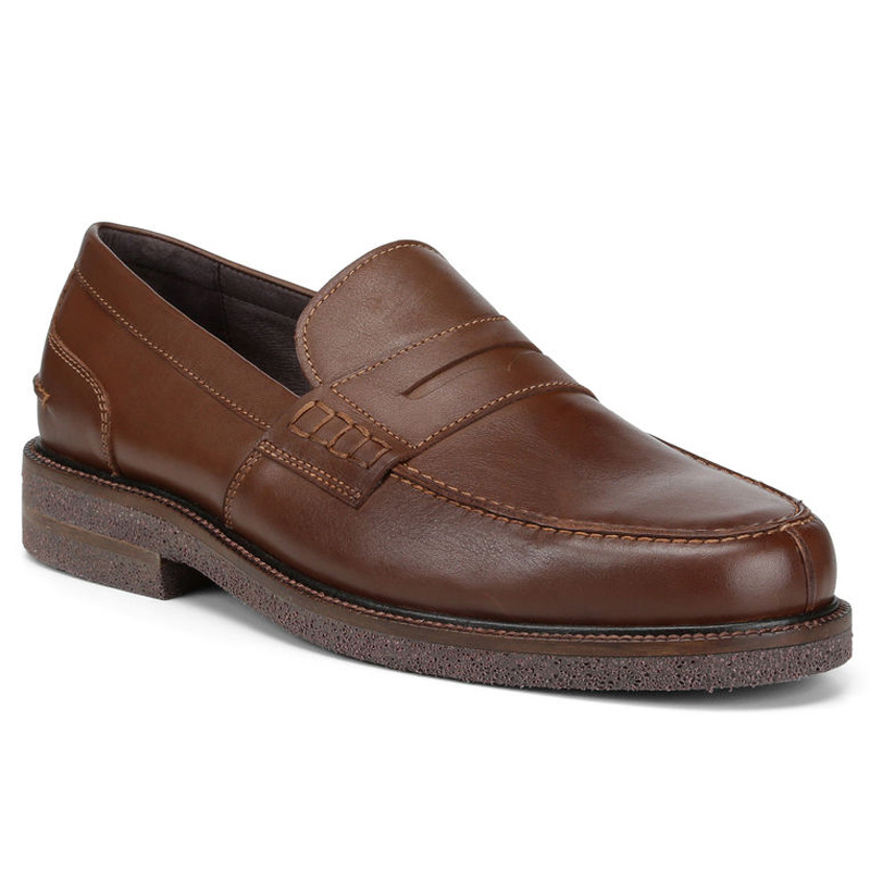 Donald Pliner Landry Calf Loafer Shoe Brown Image