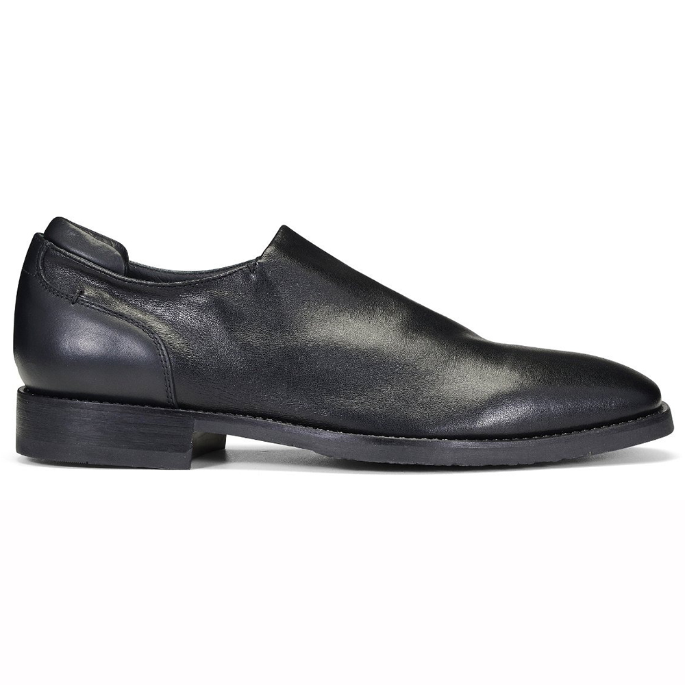 Donald Pliner Rexx Leather Shoes Black Image