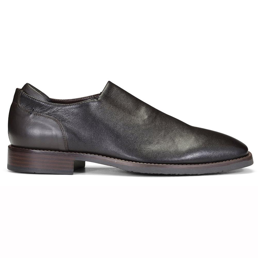 Donald Pliner Rexx Leather Shoes Dark Brown Image