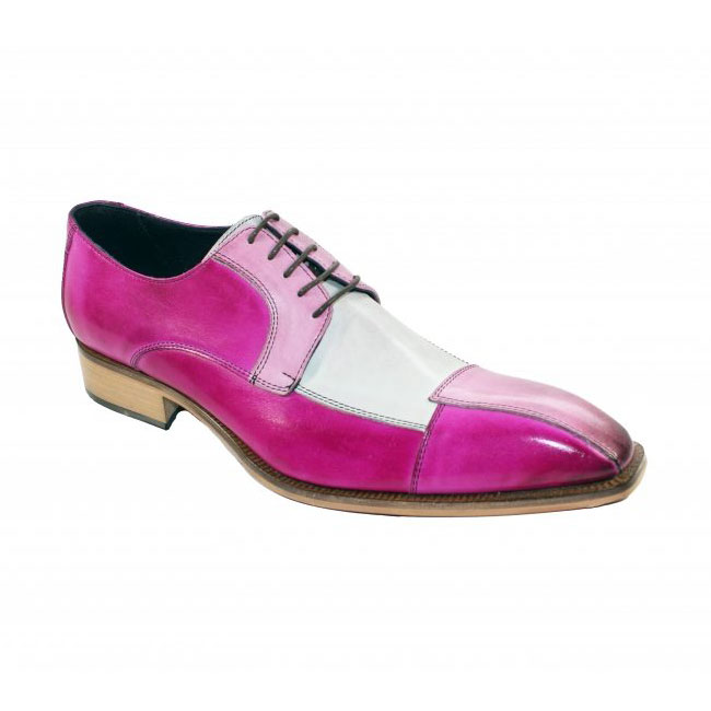 Duca by Matiste Torino Pink Combo Shoes Image