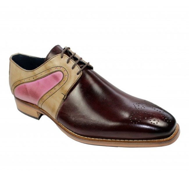 Duca by Matiste Lecce Bordo Combo Shoes Image