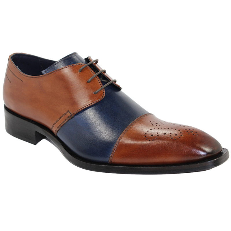 Duca by Matiste Ancona Brandy/Navy Shoes Image