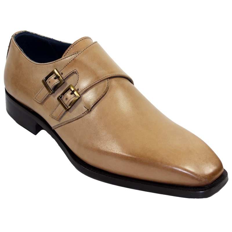 Duca by Matiste Latina Monk Strap Shoes Neutro Image
