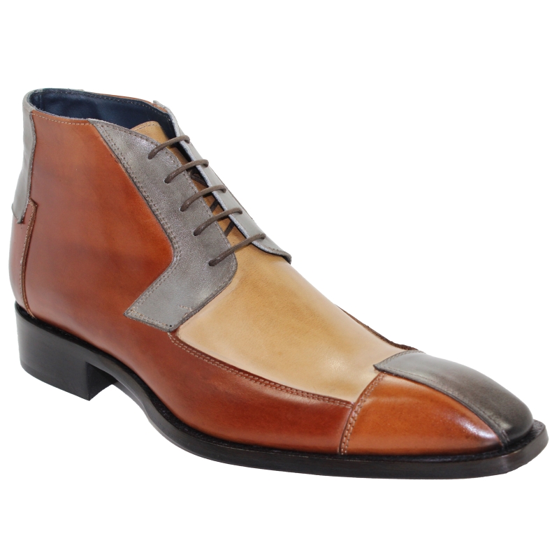 Duca by Matiste Palermo Boots Cognac Combo Image