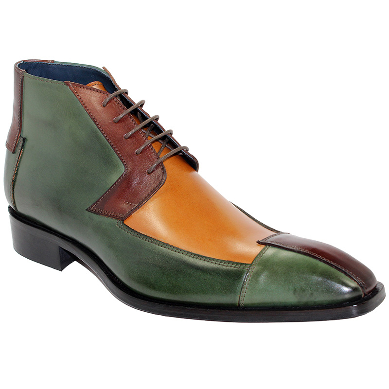 Duca by Matiste Palermo Green Boots Image