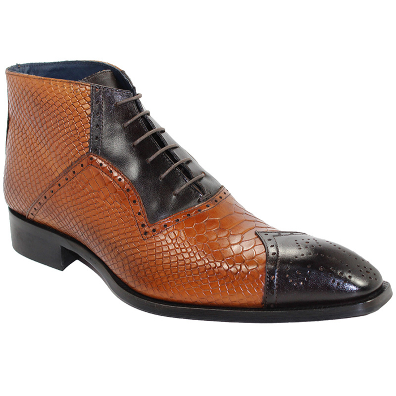 Duca by Matiste Parma Chocolate/Cognac Boots Image