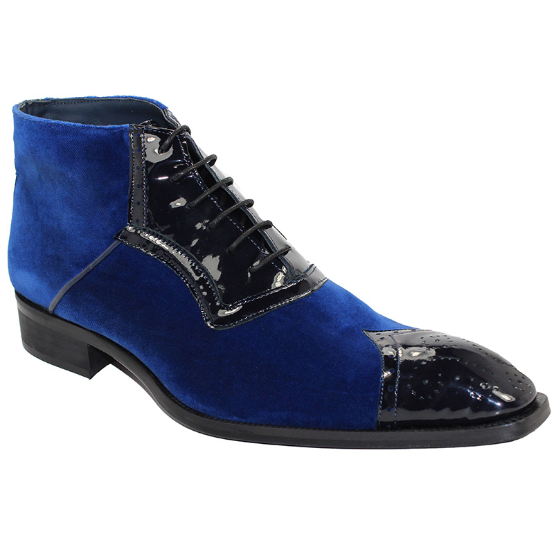 Duca by Matiste Perugia Blue Boots Image