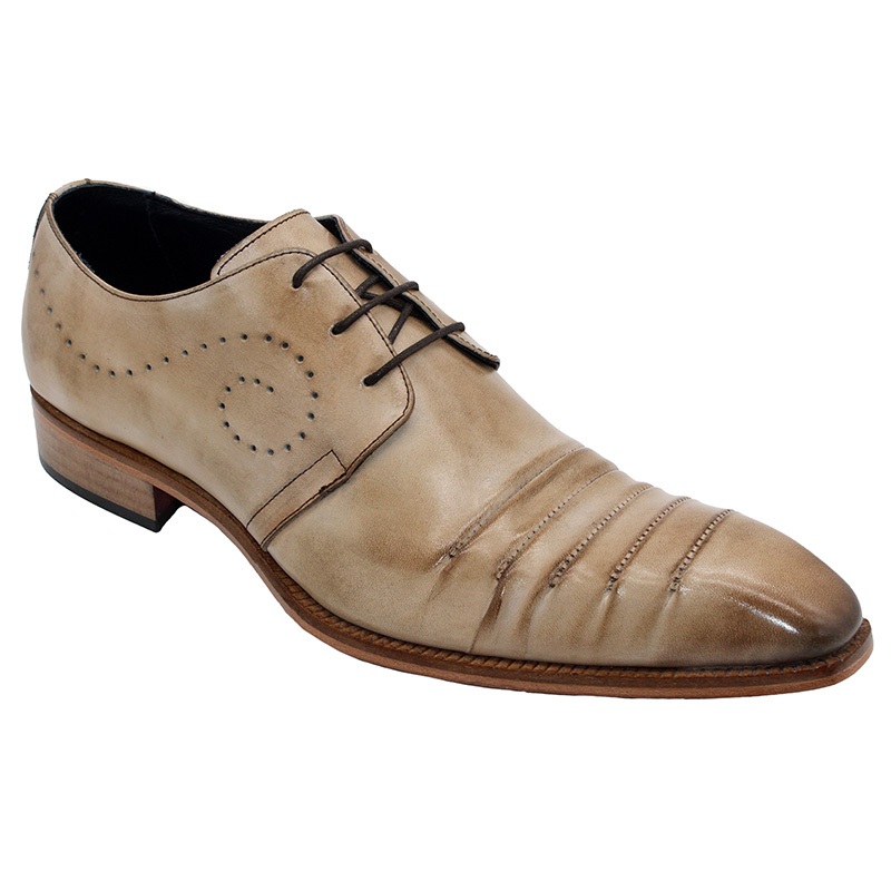 Duca by Matiste Pesaro Calfskin Shoes Taupe Image