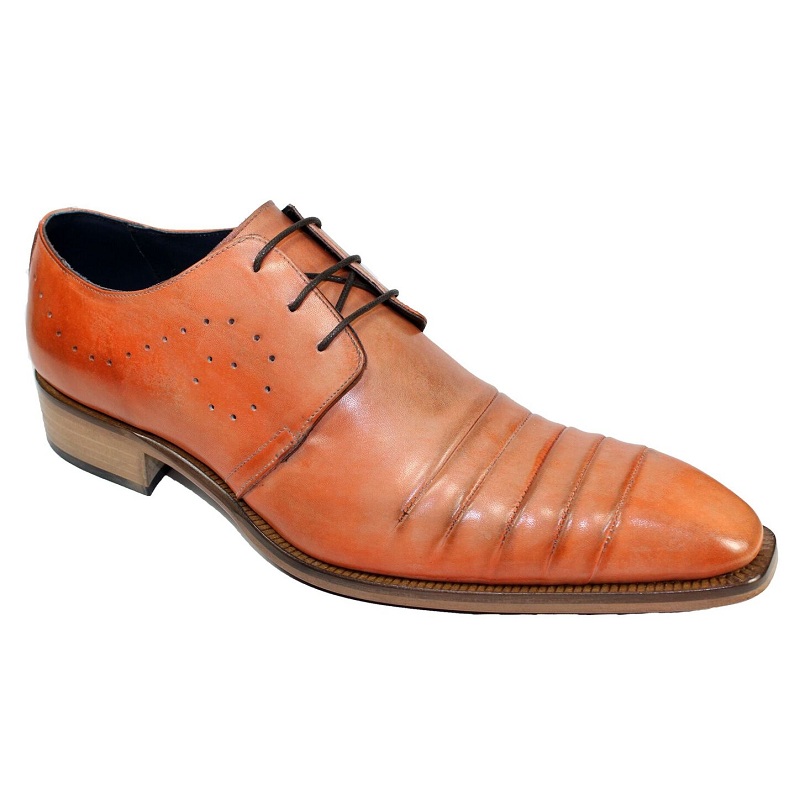 Duca by Matiste Pesaro Lace Up Shoes Peach Image