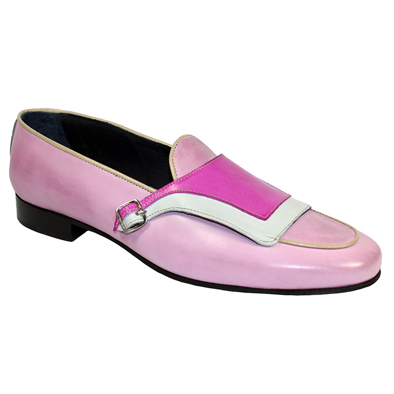 Duca by Matiste Potenza Calfskin Shoes Pink Combo Image
