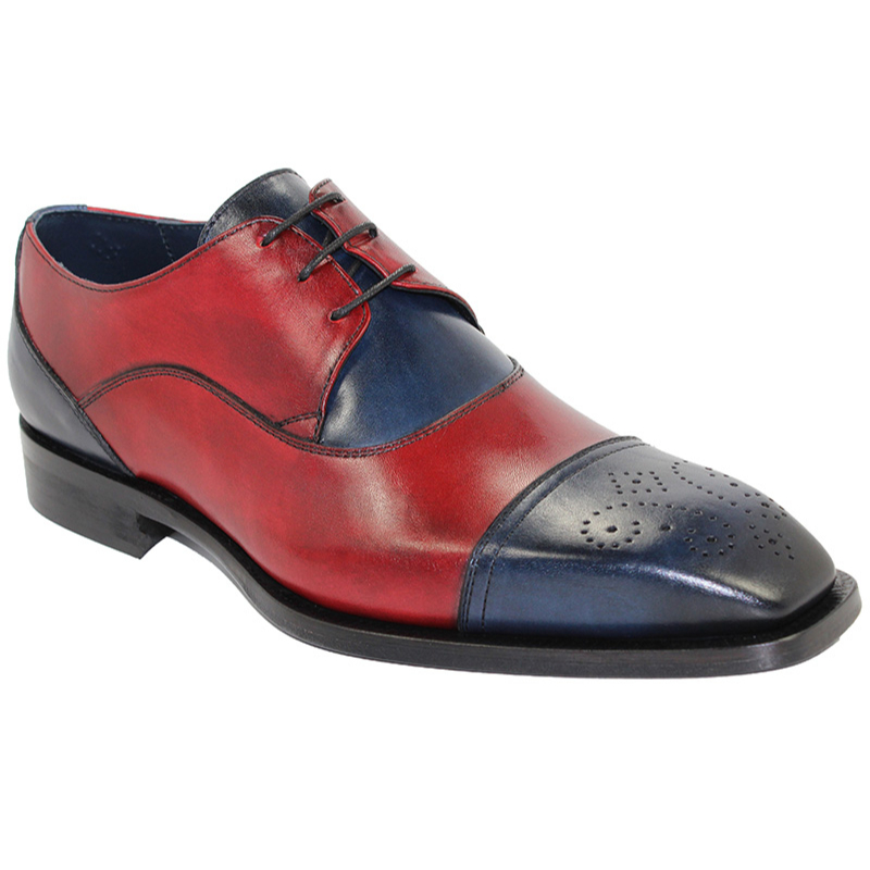 Duca by Matiste Roma Navy/Red Shoes Image