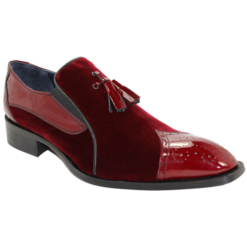 Duca by Matiste Sarno Burgundy Shoes Image