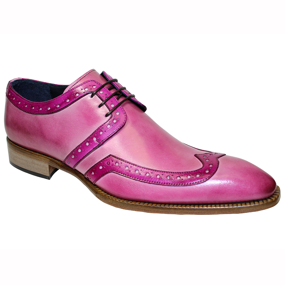 Duca by Matiste Savona Leather Shoes Pink / Fuscia Image