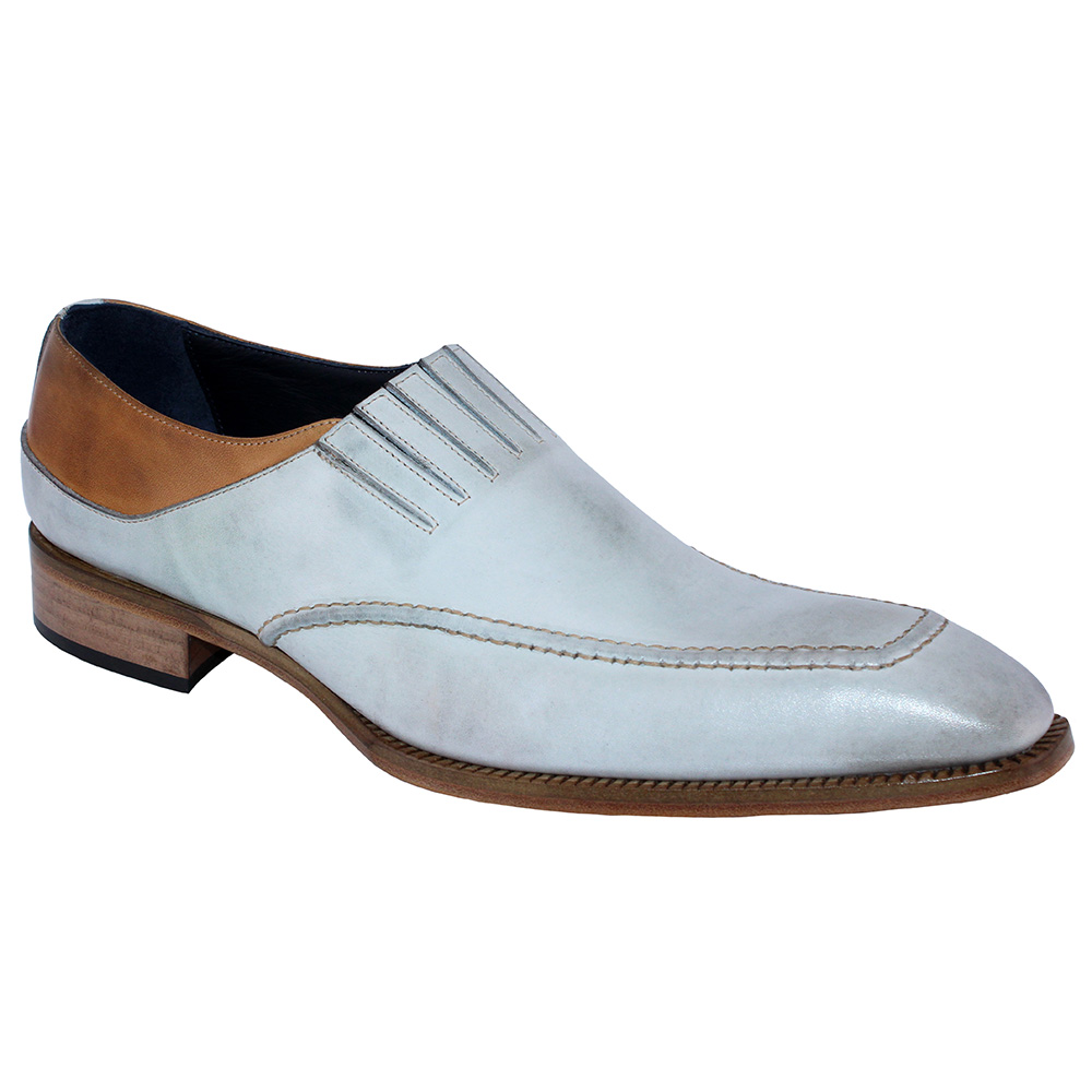 Duca by Matiste Trani Shoes Off White / Cognac Image
