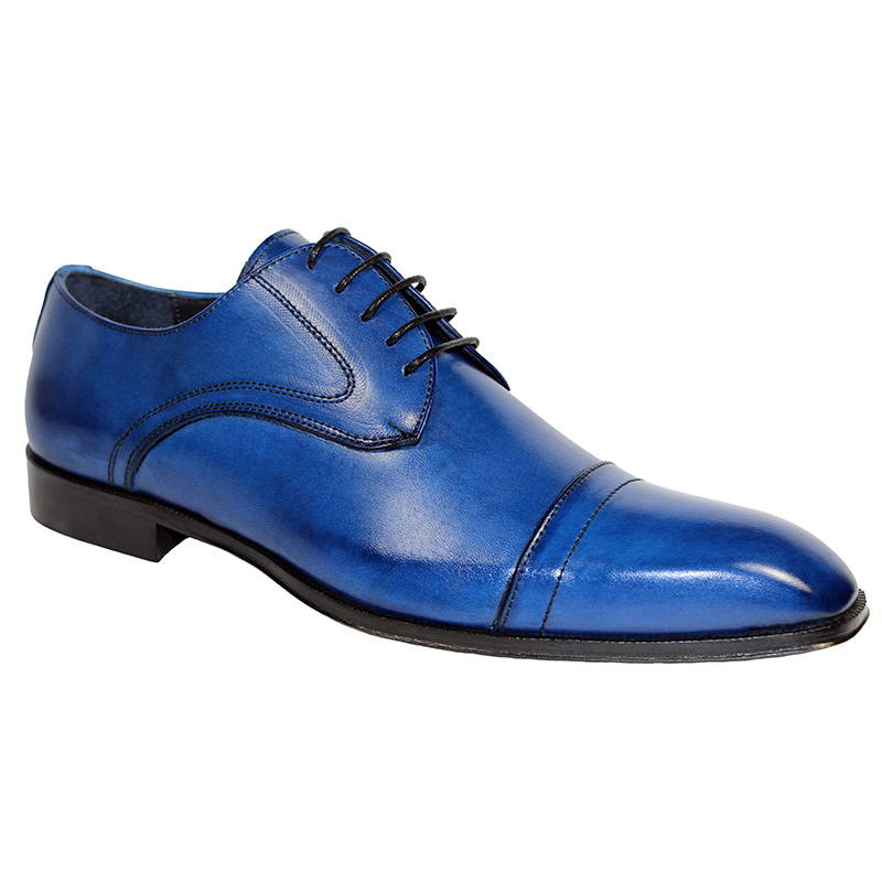 Duca by Matiste Trieste Calfskin Shoes Blue Image