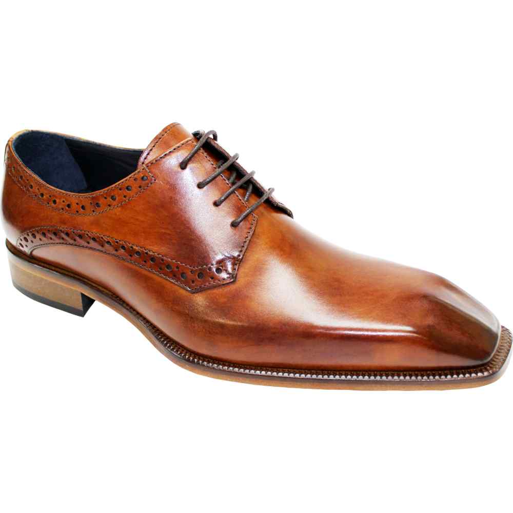 Duca by Matiste Varazze Genuine Leather Shoes Brandy Image