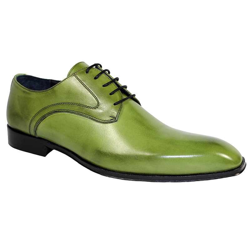 Duca by Matiste Varese Calfskin Shoes Olive Image